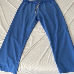 FIGS ceil blue Livingston XL scrub pants